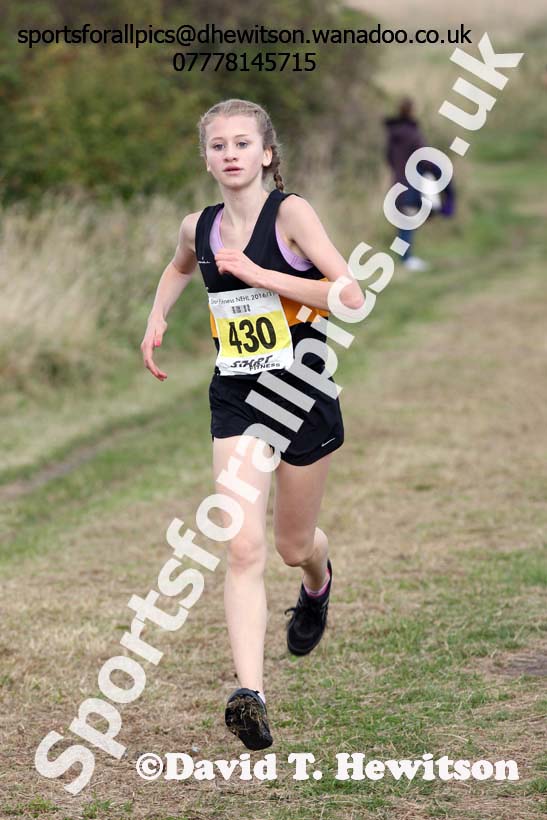 Girls under-15s Start Fitness NEHL, Wrekenton, Gateshead. Photo: David T. Hewitson/Sports for All Pics